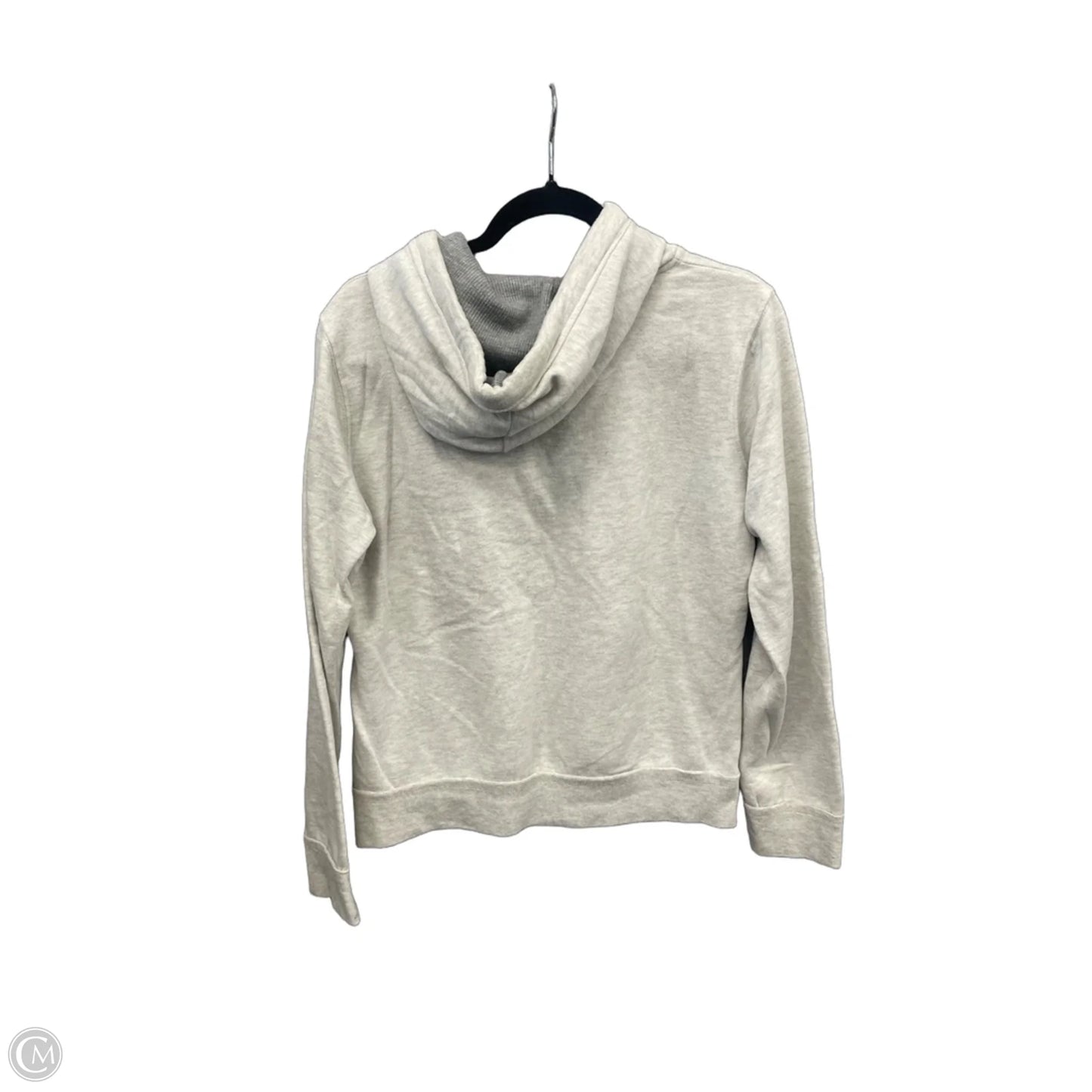 Sweatshirt Hoodie By Clothes Mentor In Grey, Size: L