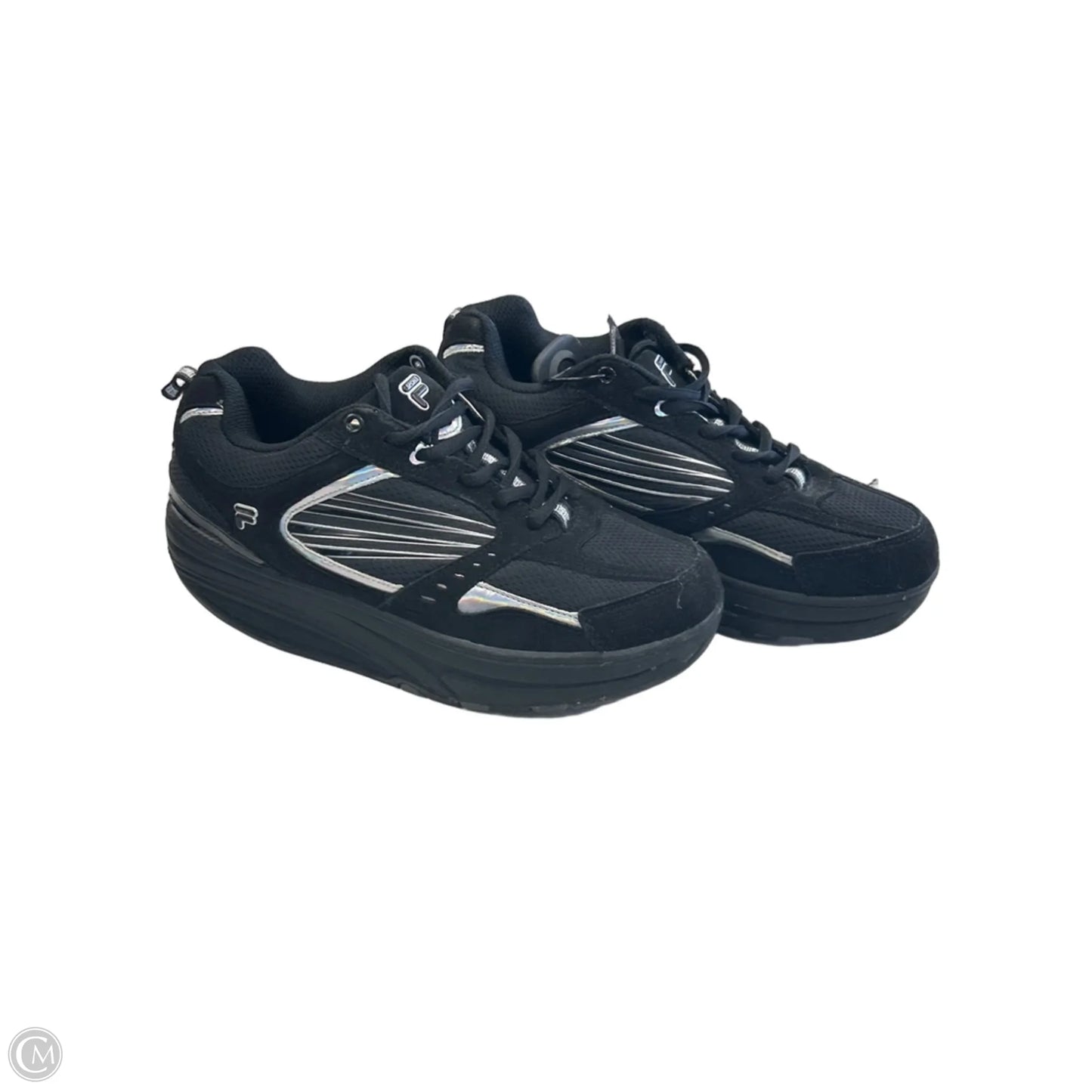 Shoes Athletic By Fila In Black, Size: 8.5