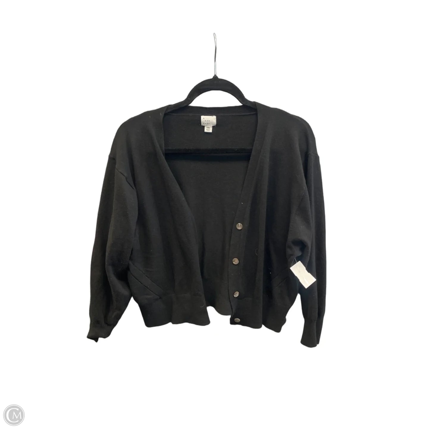 Cardigan By A New Day In Black, Size: Xxl