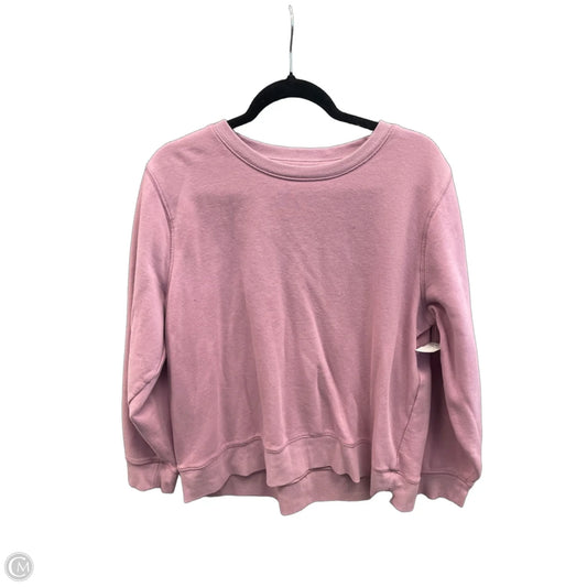 Athletic Sweatshirt Crewneck By Tek Gear In Purple, Size: Xl