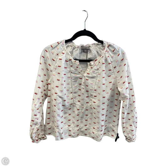 Top Long Sleeve By Point Sur In Multi-colored, Size: S