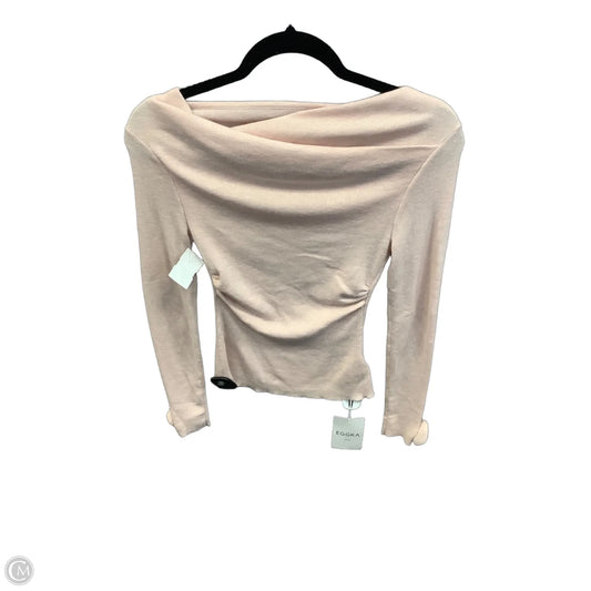 Top Long Sleeve By Clothes Mentor In Pink, Size: M