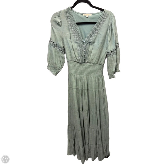 Dress Casual Maxi By Clothes Mentor In Green, Size: M