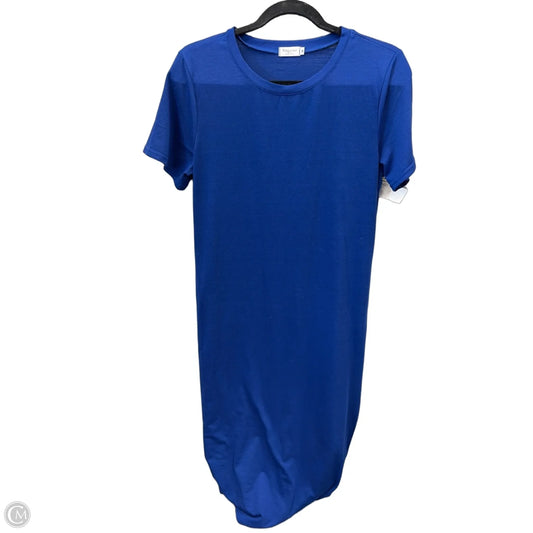 Dress Casual Midi By Clothes Mentor In Blue, Size: M