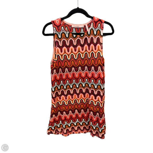 Dress Casual Midi By Clothes Mentor In Multi-colored, Size: L