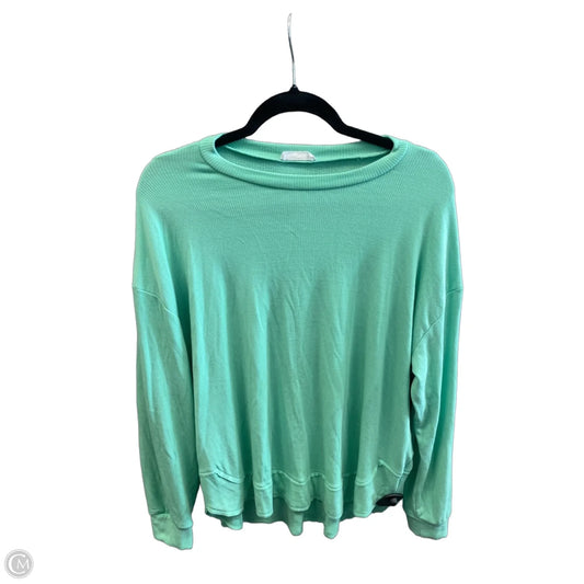 Top Long Sleeve By Clothes Mentor In Green, Size: L