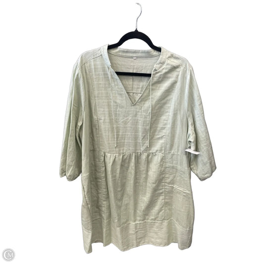 Dress Casual Midi By Clothes Mentor In Green, Size: Xxl