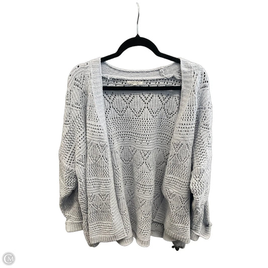 Sweater Cardigan By Maurices In Blue, Size: 2x
