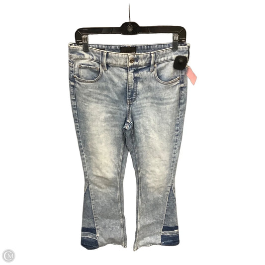 Jeans Flared By White House Black Market In Blue Denim, Size: 4