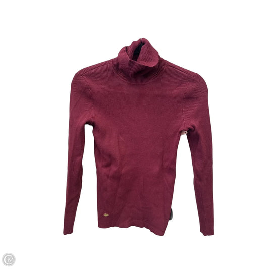 Top Long Sleeve By Lauren By Ralph Lauren In Red, Size: Sp