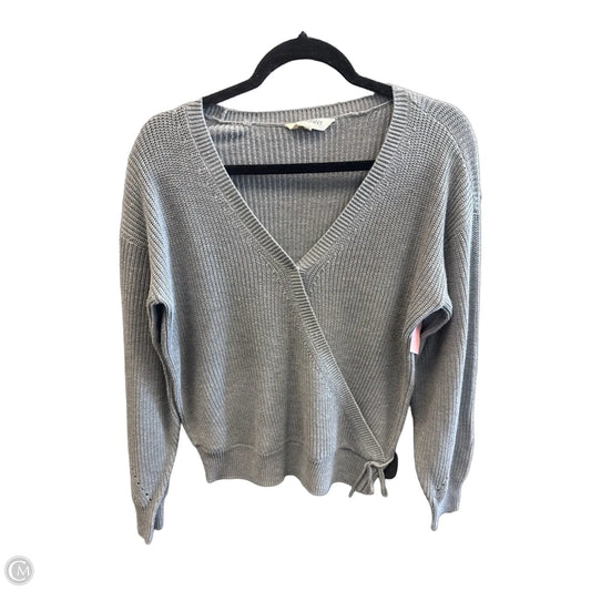 Sweater By Clothes Mentor In Grey, Size: M