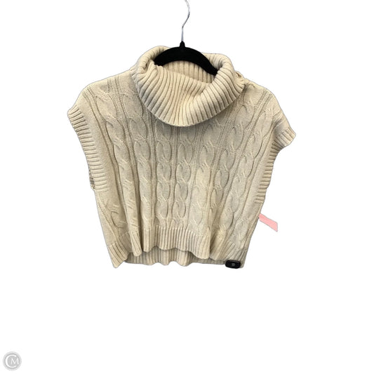 Vest Sweater By Shein In Cream, Size: S
