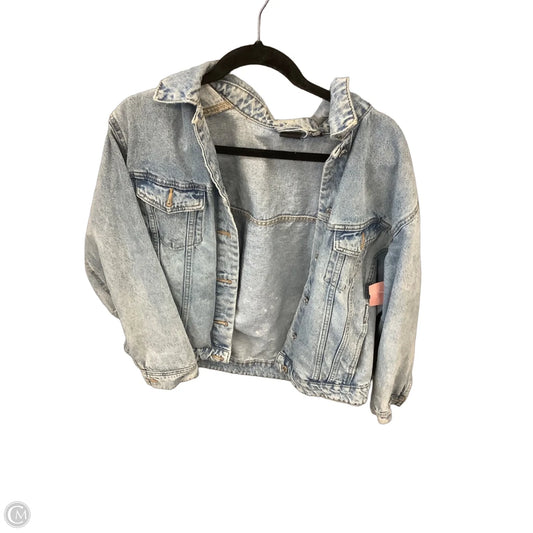 Jacket Denim By Vero Moda In Blue Denim, Size: L