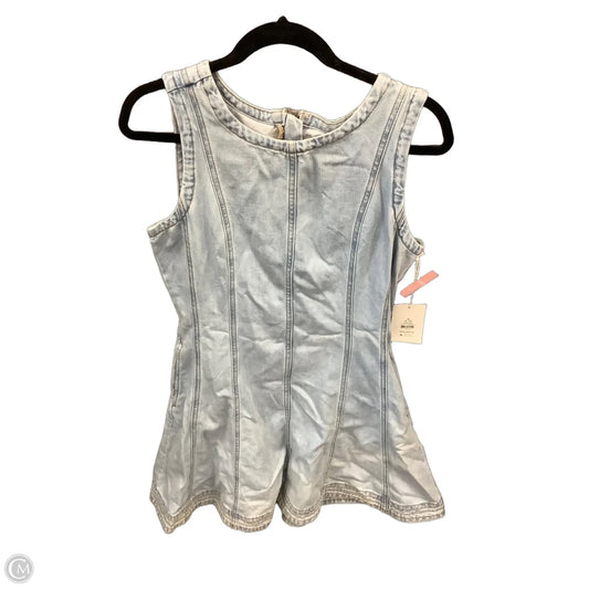 Dress Casual Midi By Free Assembly In Blue Denim, Size: M