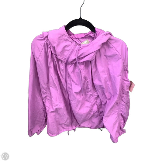 Jacket Windbreaker By Avia In Purple, Size: L