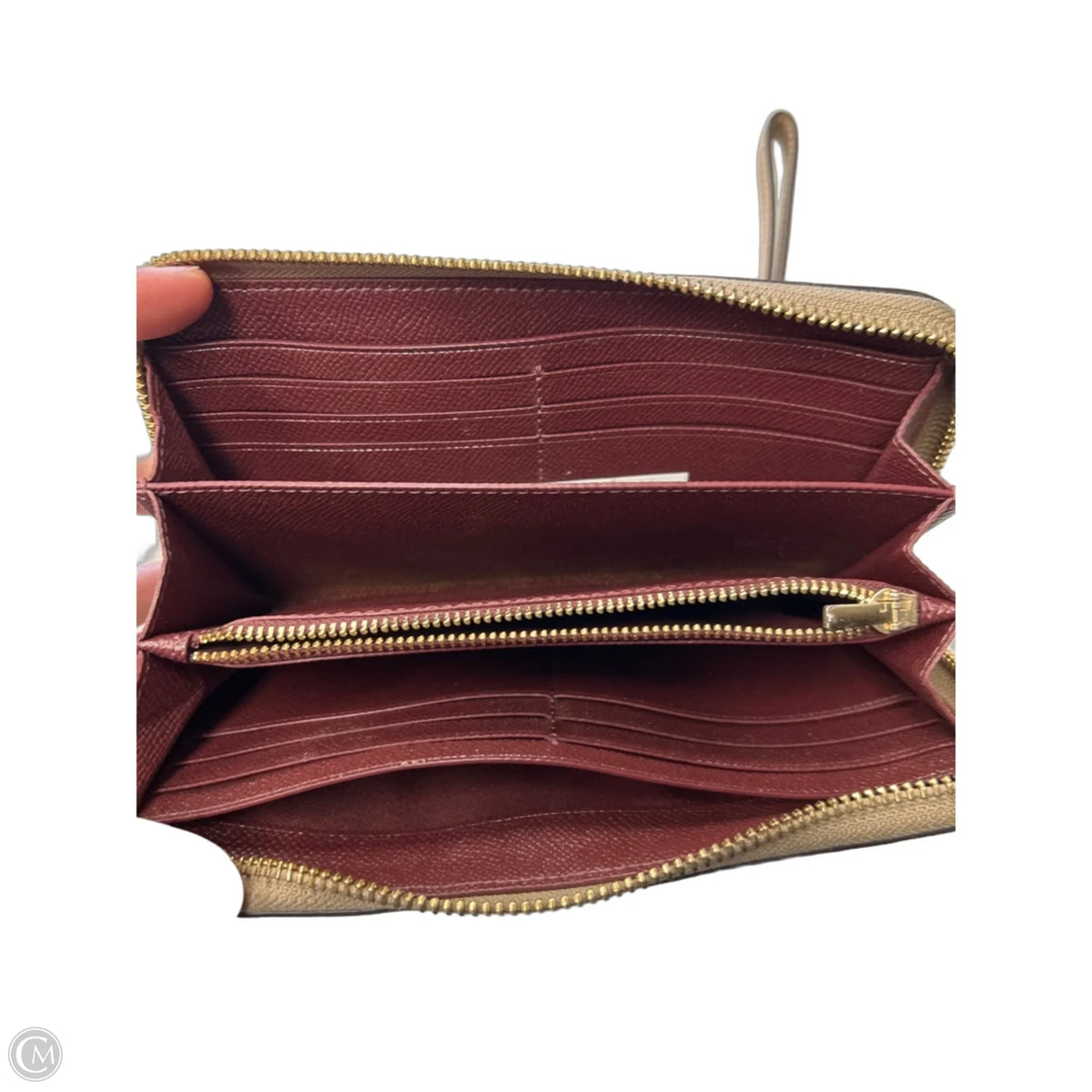 Wallet Designer By Coach, Size: Large