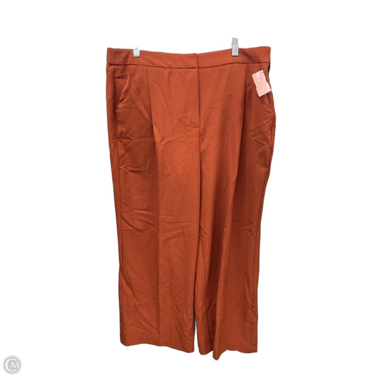 Pants Wide Leg By Liz Claiborne In Orange, Size: 16