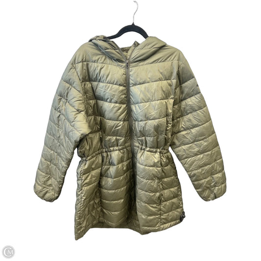 Coat Puffer & Quilted By Columbia In Green, Size: 2x