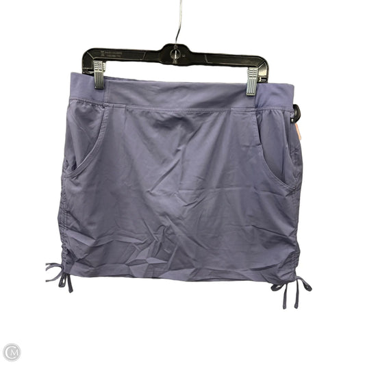 Athletic Skirt By Clothes Mentor In Purple, Size: L