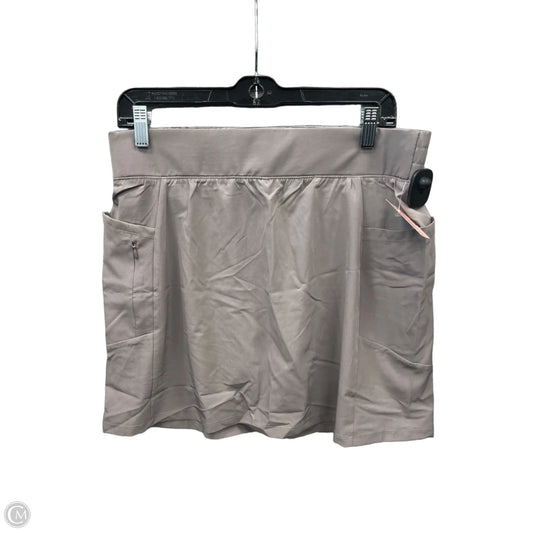 Athletic Skirt By Rbx In Grey, Size: M