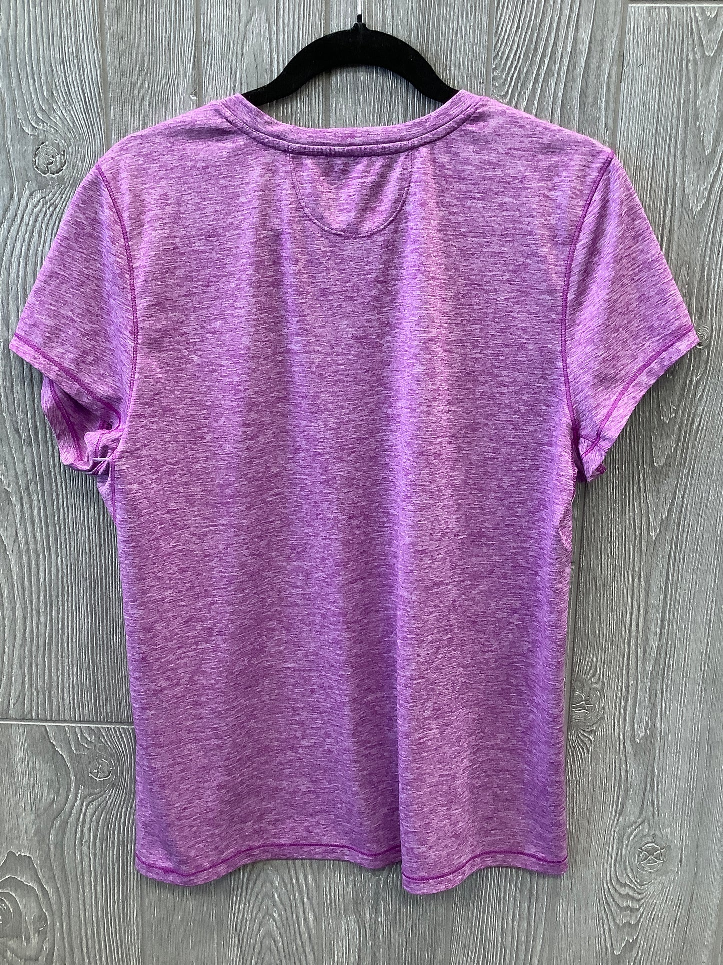 Athletic Top Short Sleeve By Clothes Mentor In Purple, Size: Xl