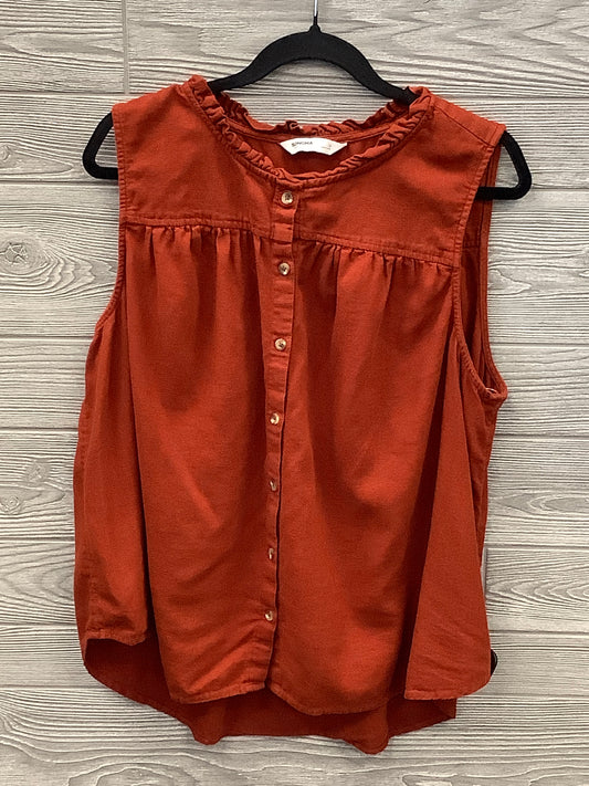 Top Sleeveless By Sonoma  Size: 1x