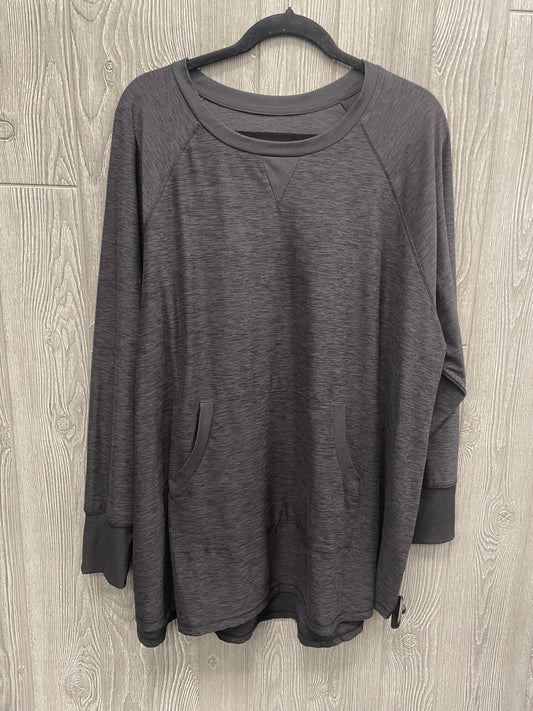 Athletic Top Long Sleeve Crewneck By Clothes Mentor  Size: 3x