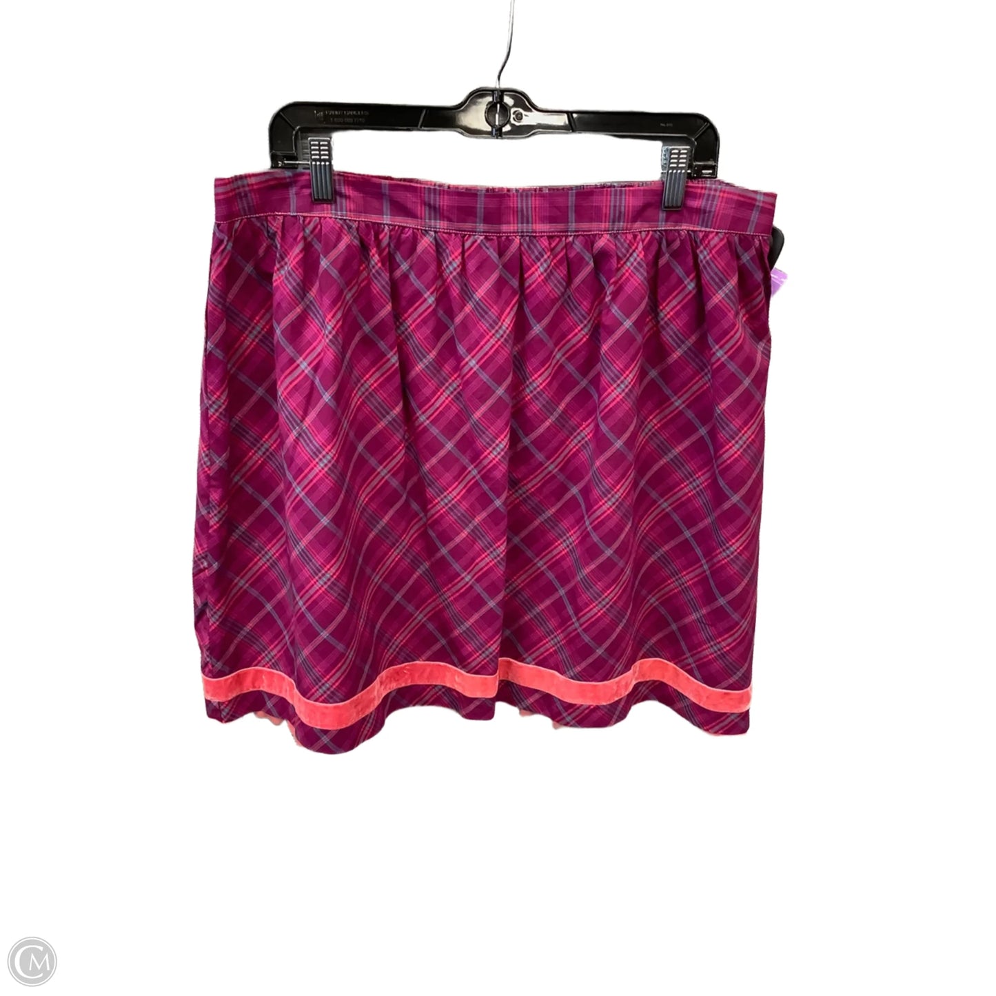 Skirt Midi By Matilda Jane In Plaid Pattern, Size: Xl