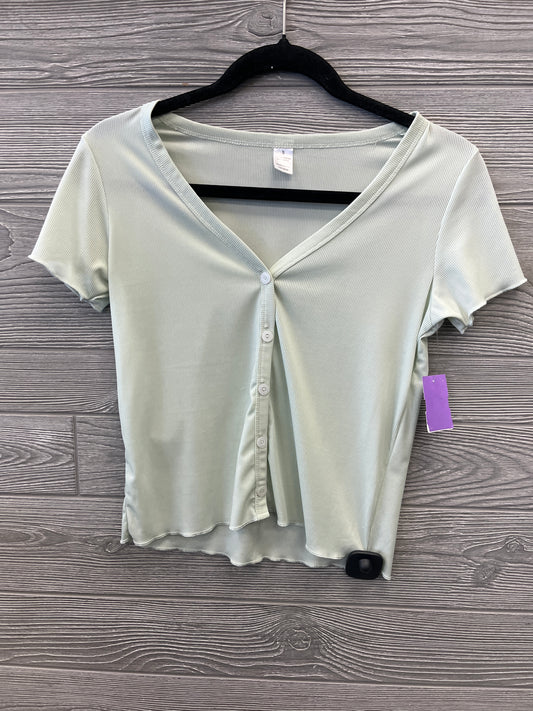 Top Short Sleeve By Clothes Mentor In Green, Size: S