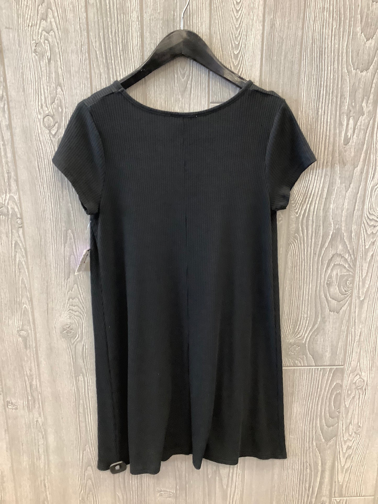 Black Dress Casual Midi She + Sky, Size L