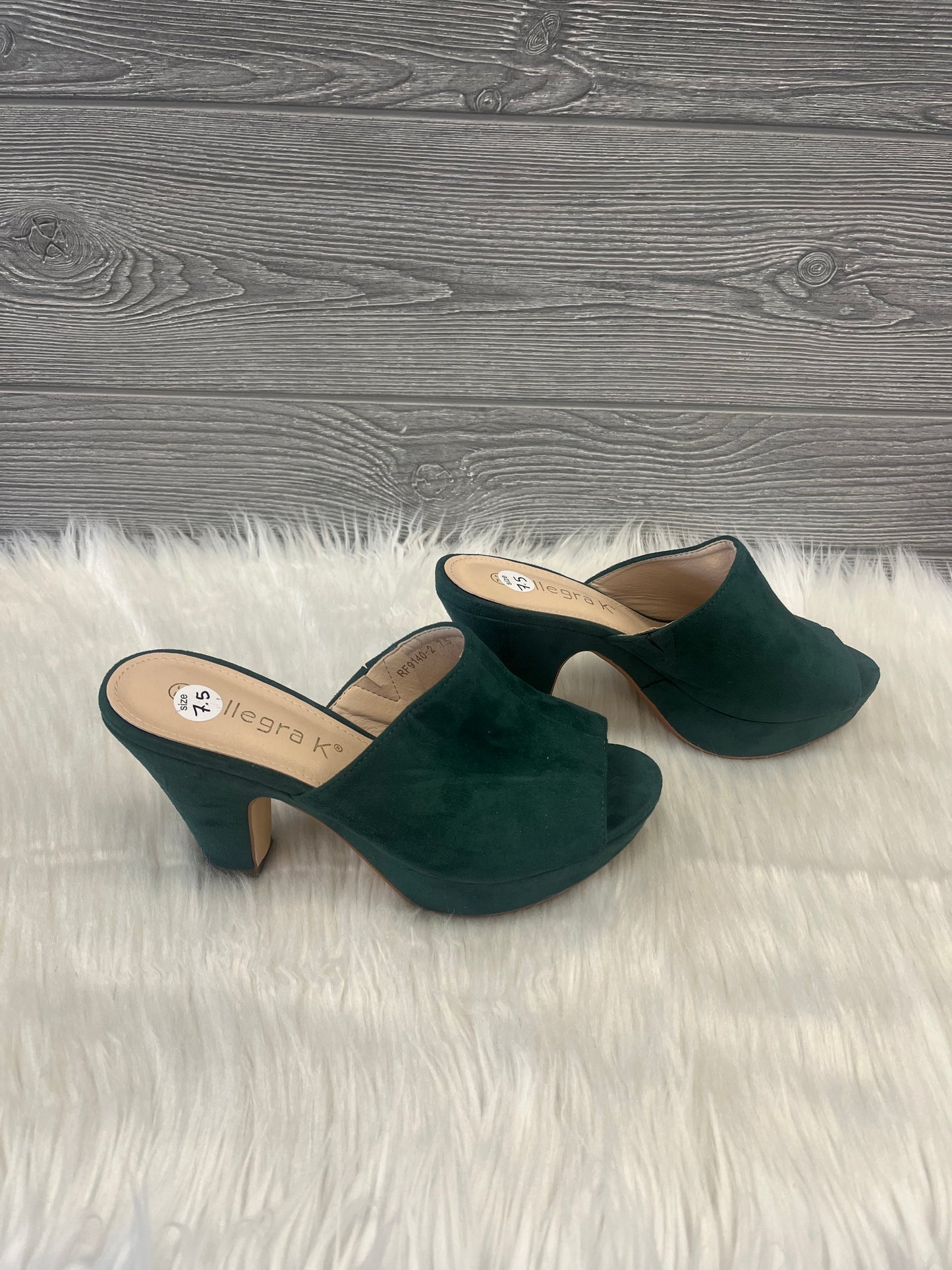 Shoes Heels Platform By Allegra K  Size: 7.5