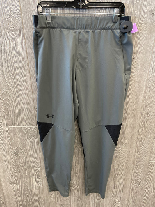 Athletic Leggings By Under Armour In Grey, Size: L