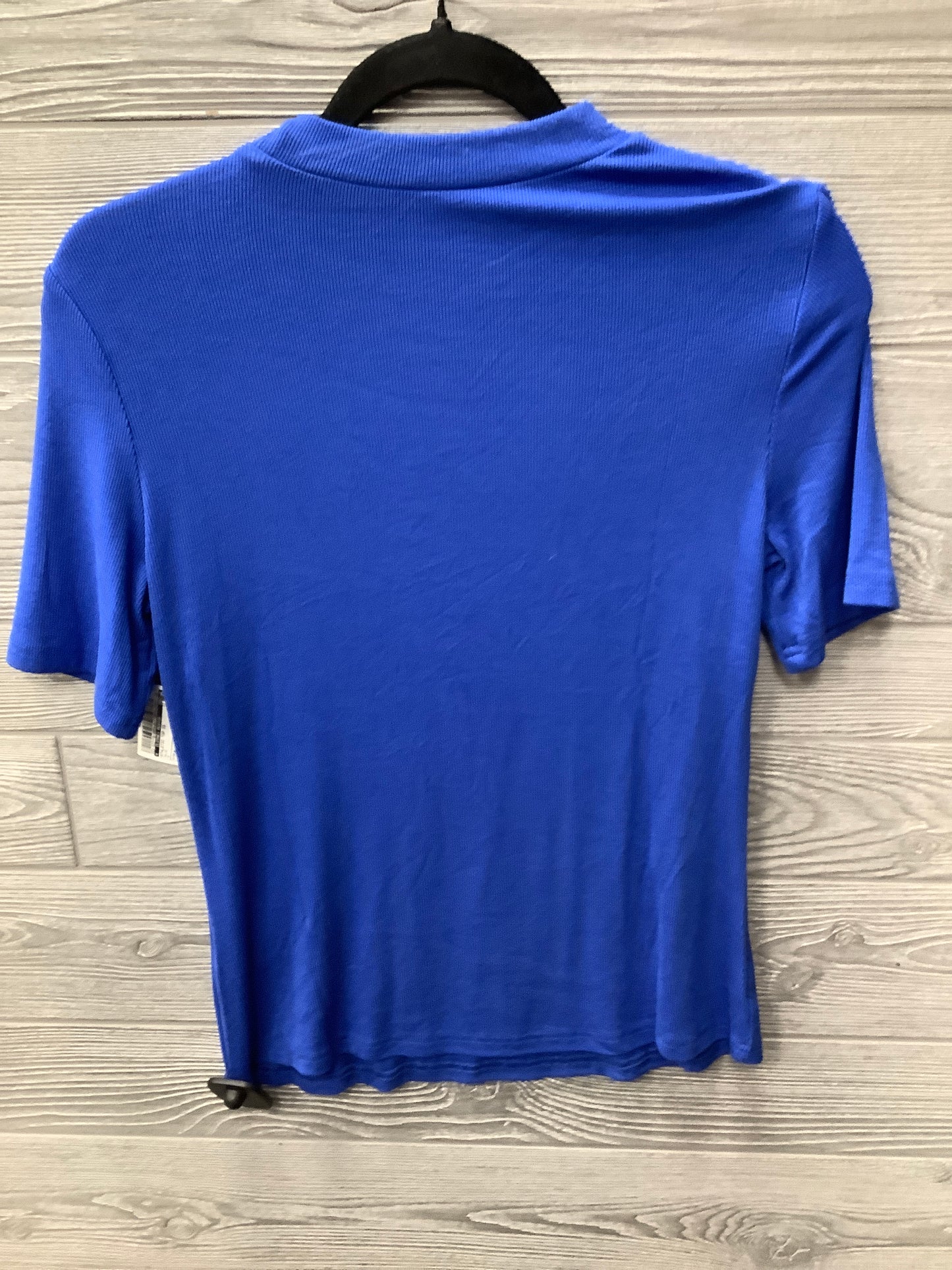 Athletic Top Short Sleeve By Clothes Mentor In Blue, Size: M