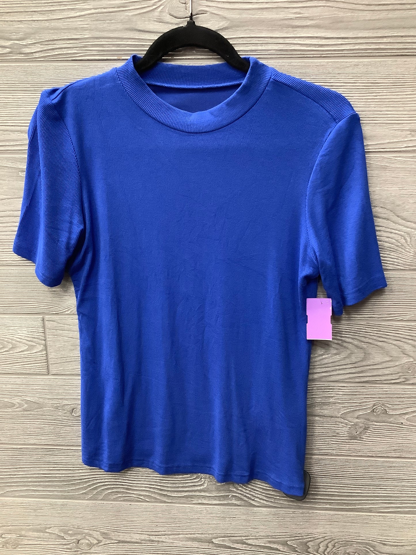 Athletic Top Short Sleeve By Clothes Mentor In Blue, Size: M