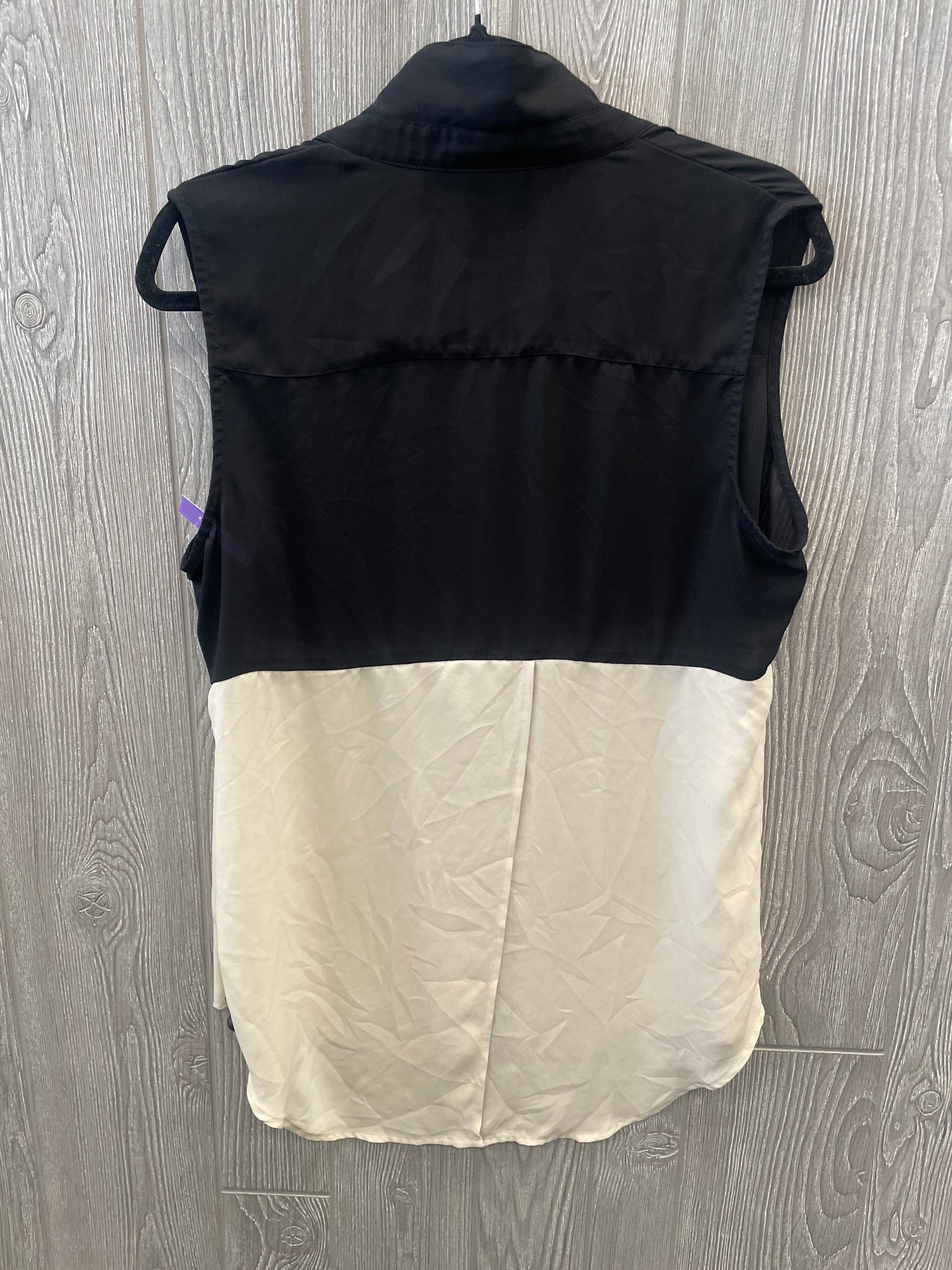 Black & Tan Top Sleeveless Apt 9, Size L