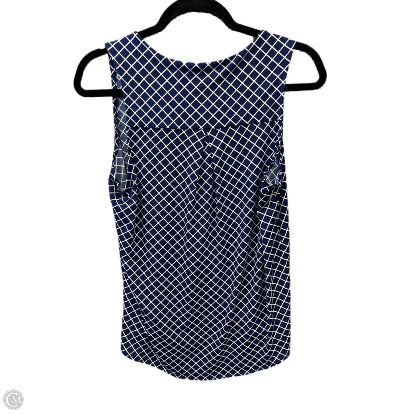 Top Sleeveless By Banana Republic In Blue, Size: S