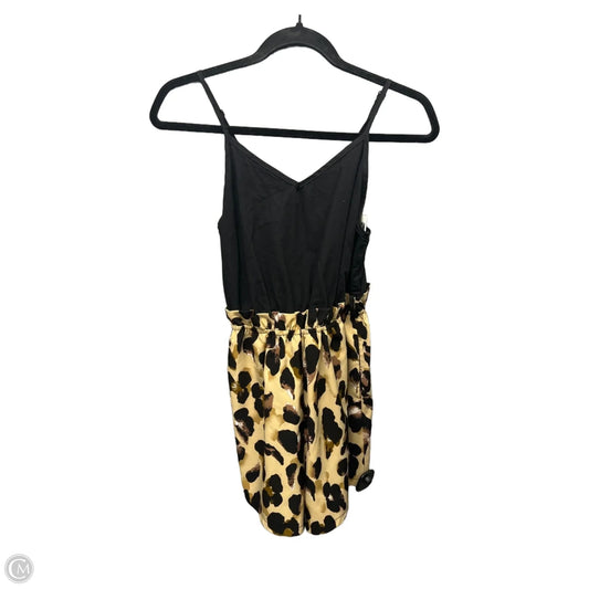 Romper By Clothes Mentor In Animal Print, Size: S