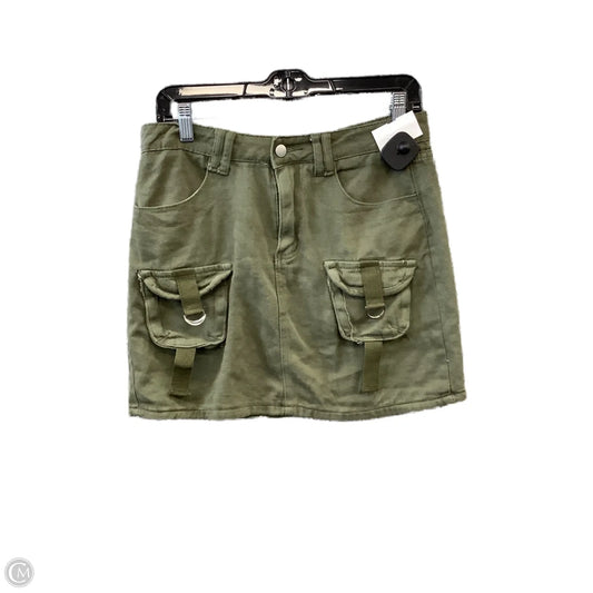 Skirt Mini & Short By Shein In Green, Size: 8