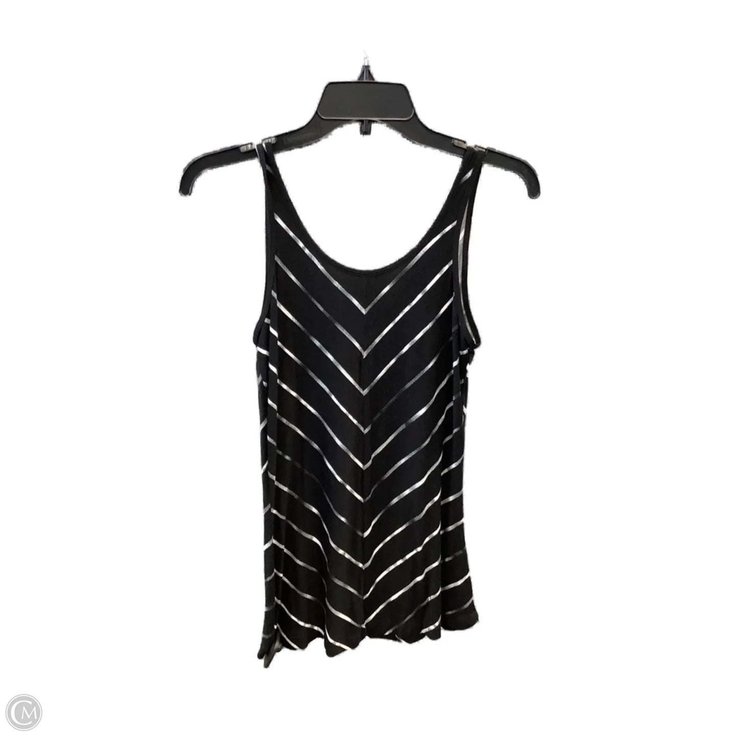 Top Sleeveless By Apt 9 In Black, Size: M