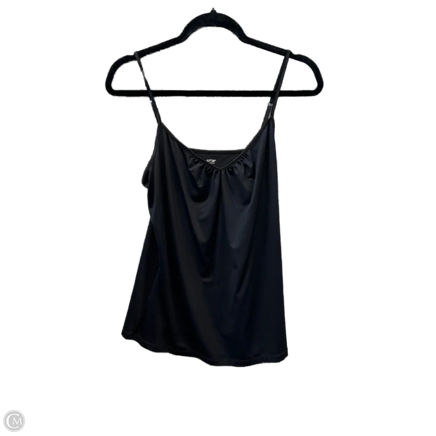 Top Cami By Apt 9 In Black, Size: L