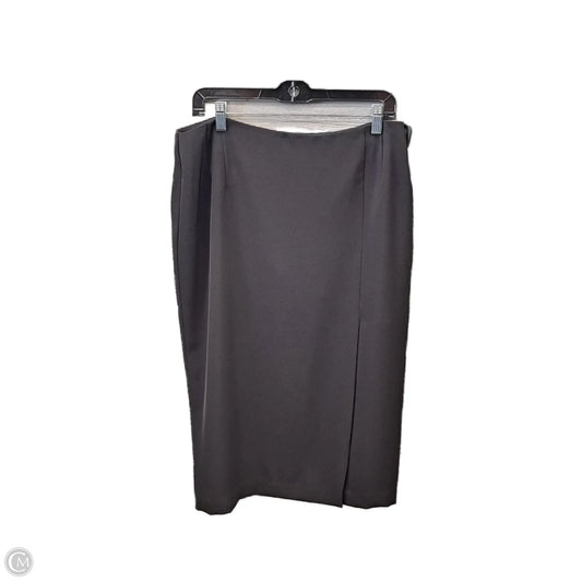 Skirt Midi By Tanjay In Black, Size: 14