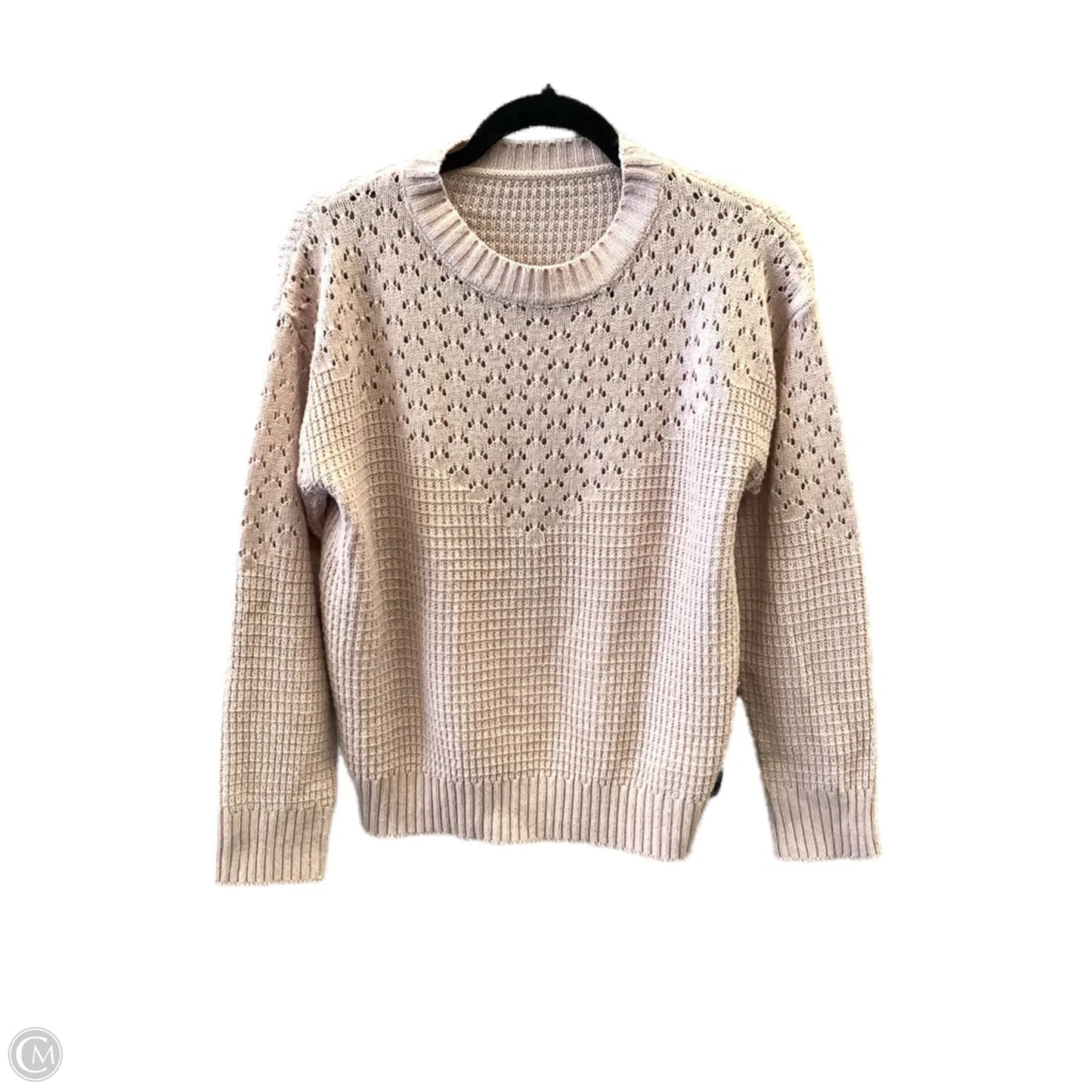 Sweater By Clothes Mentor In Pink, Size: L