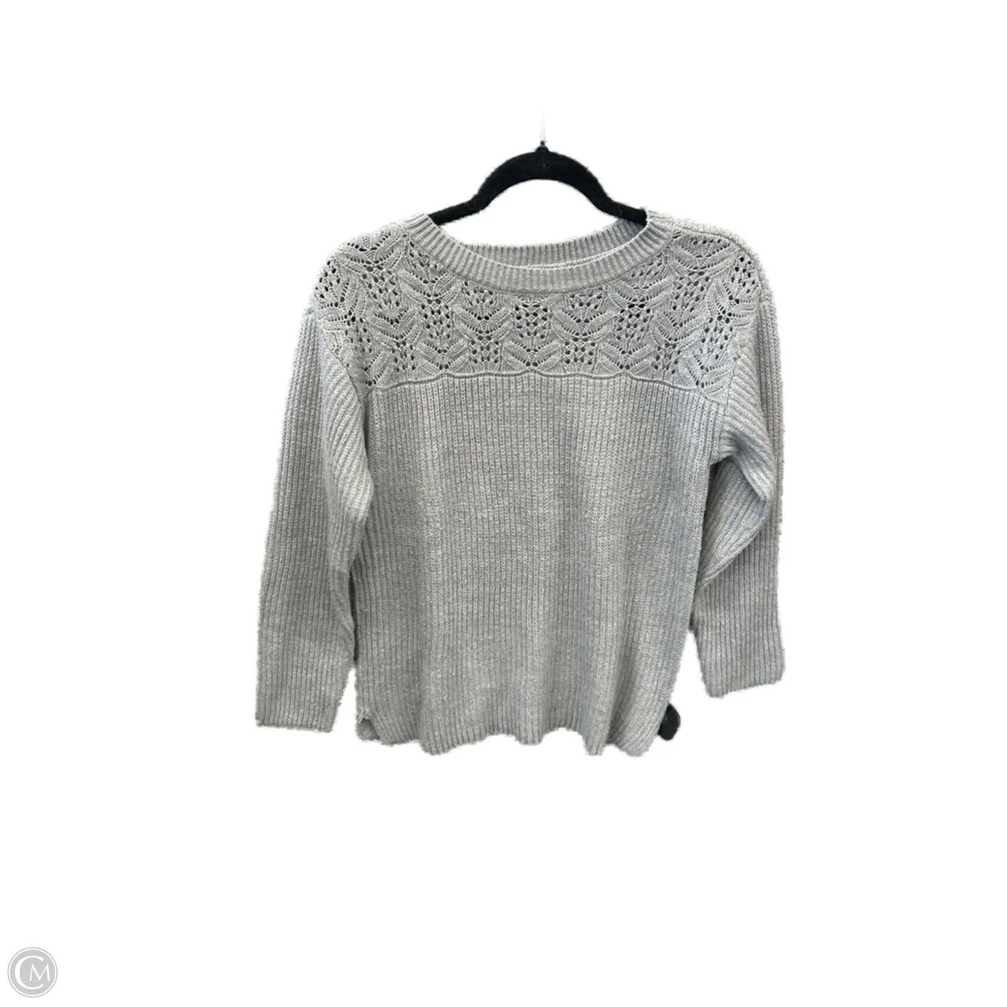 Sweater By St Johns Bay In Grey, Size: L