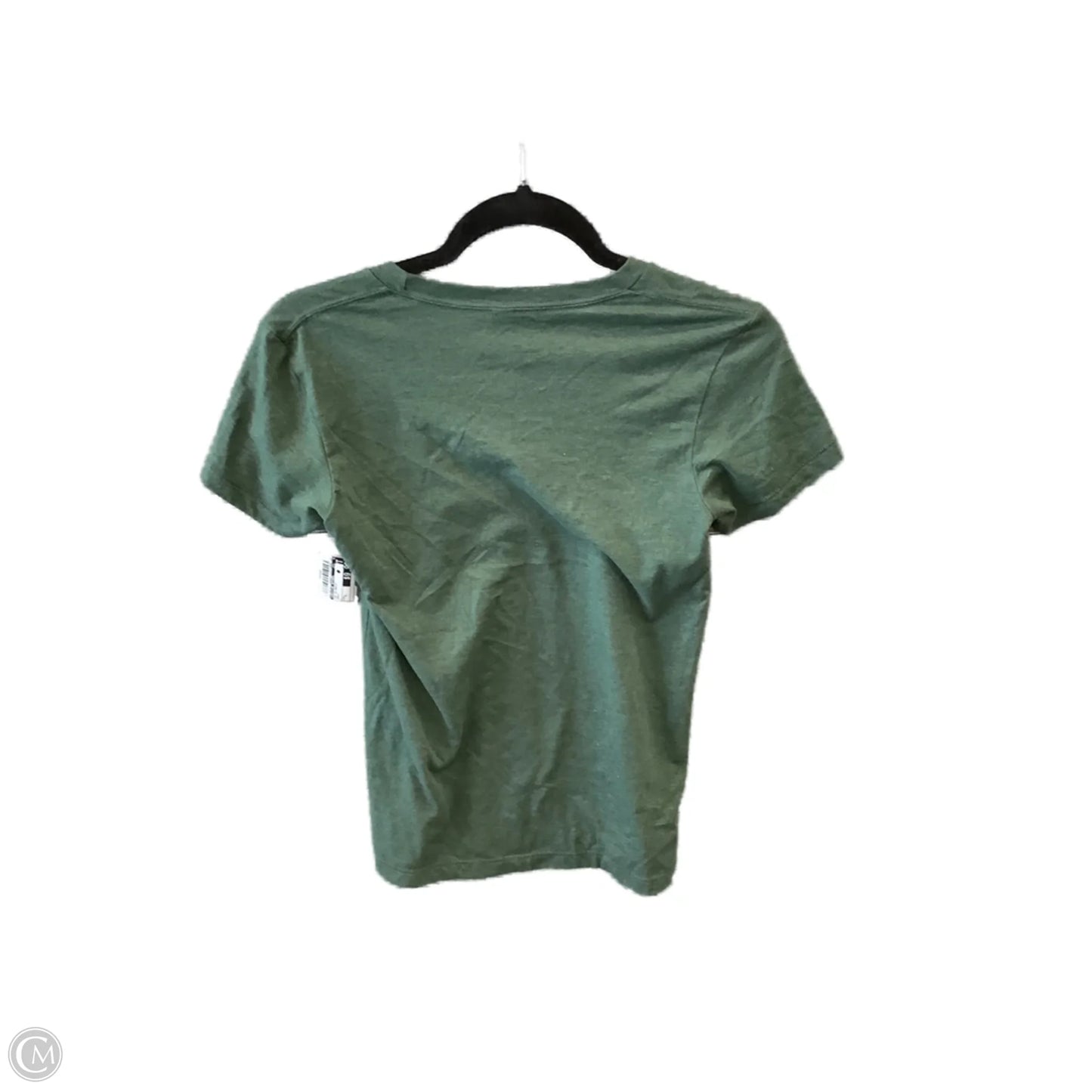 Top Short Sleeve Basic By American Apparel In Green, Size: L