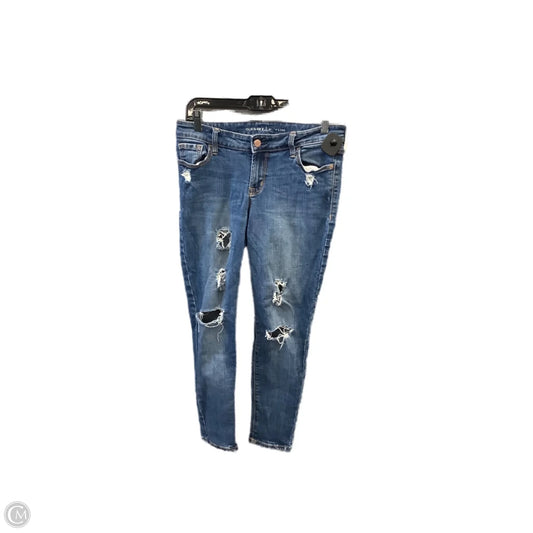 Jeans Skinny By Old Navy In Blue Denim, Size: 6