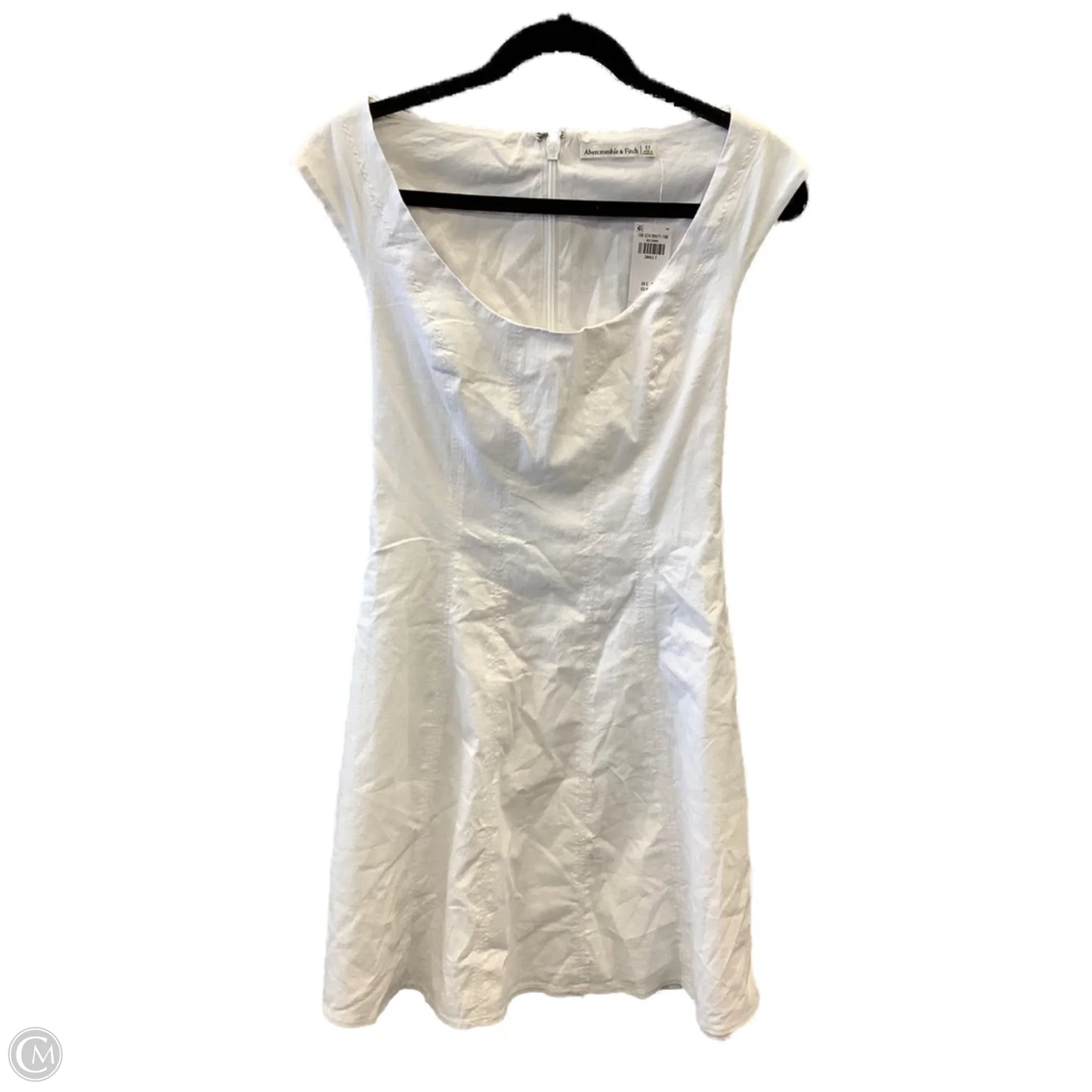 Dress Casual Midi By Abercrombie And Fitch In White, Size: S