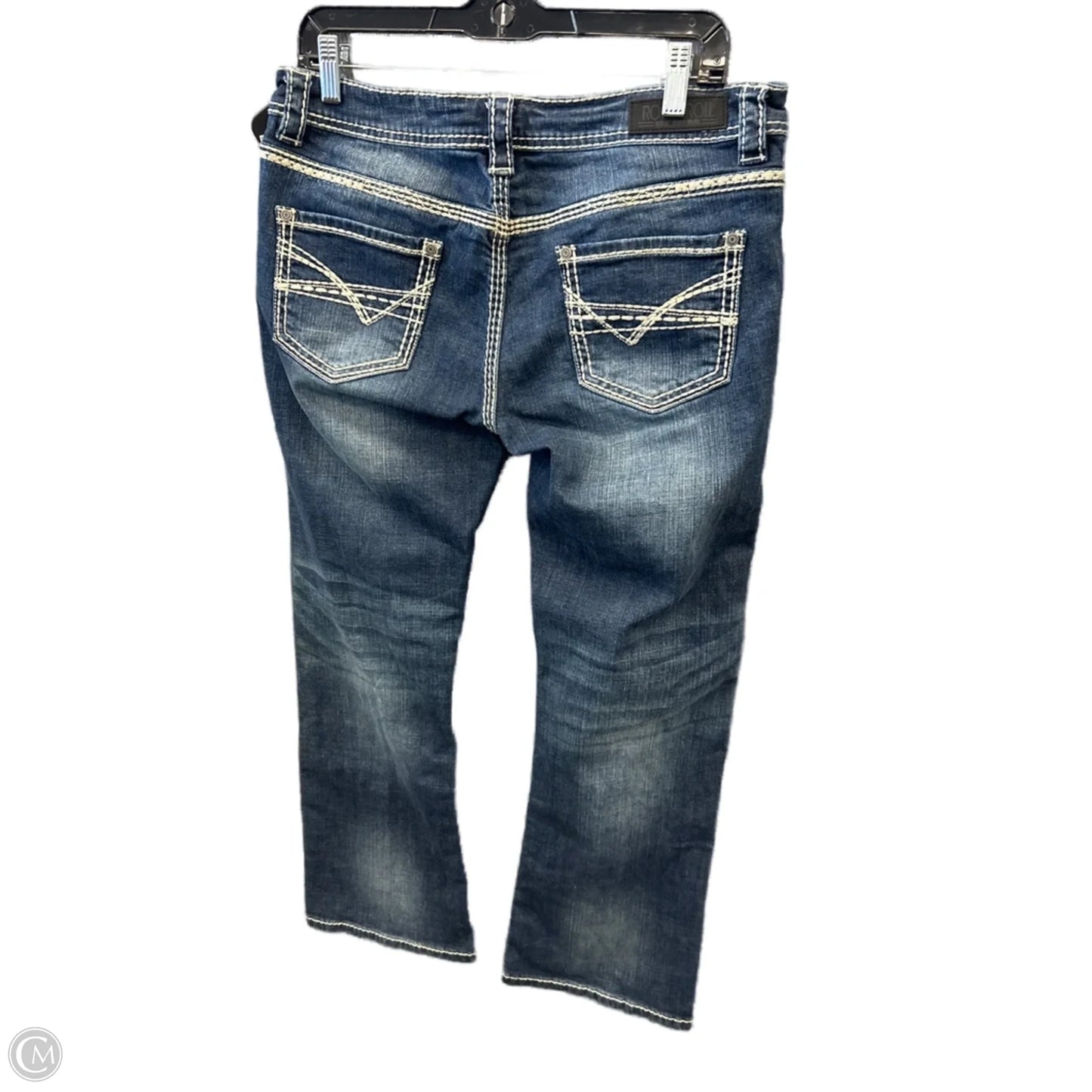 Jeans Boot Cut By Clothes Mentor In Blue Denim, Size: 10