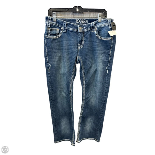 Jeans Boot Cut By Clothes Mentor In Blue Denim, Size: 12