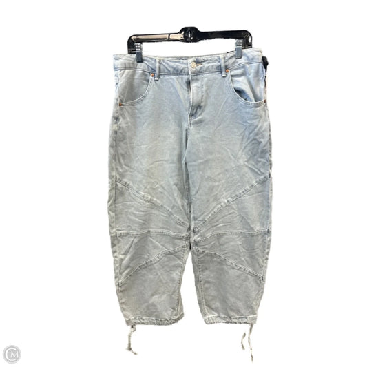 Jeans Wide Leg By Madden Nyc In Blue Denim, Size: 12