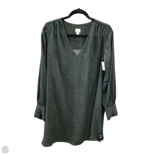 Dress Casual Midi By A New Day In Green, Size: M